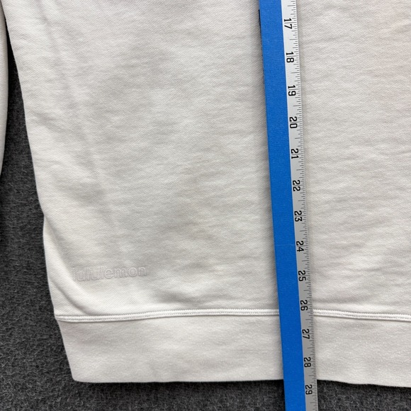 Lululemon Sweatshirt‎ Womens 2X Bone White Perfectly Oversized Crew Pullover - Picture 7 of 7